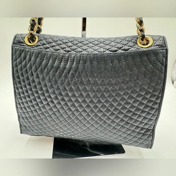 Bally-Authentic-Calf Skin Quilted Leather Black shoulder / crossbody bag - Picture 5 of 16